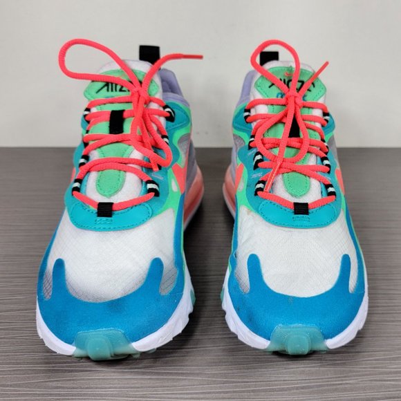 Nike Air Max 270 Electro Green Lagoon, Womens 5.5 - Picture 2 of 11